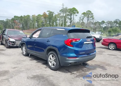 2020 GMC Terrain Fwd Sle from USA, damaged, VIN 3GKALMEV4LL231356